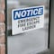 Signmission Emergency Fire Escape Ladder OSHA Notice Sign, Vinyl Decal, 10in W x 7in L, 2PK OS-2PACK-NS-D-710-L-11834 - alternate 4